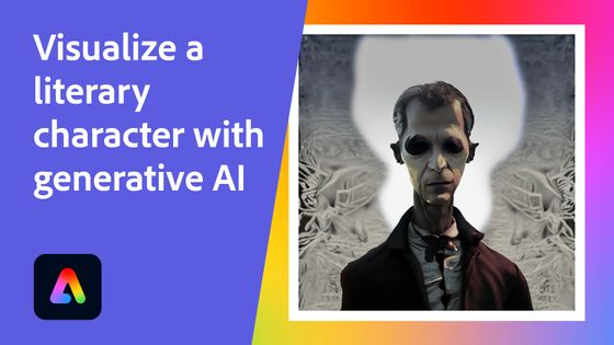 Visualise a literary character with generative AI